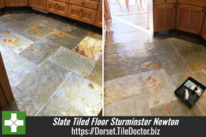 Cleaning and Sealing Slate Tiled Floor