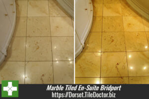 Polishing and Sealing a Marble Tiled En-Suite in Bridport